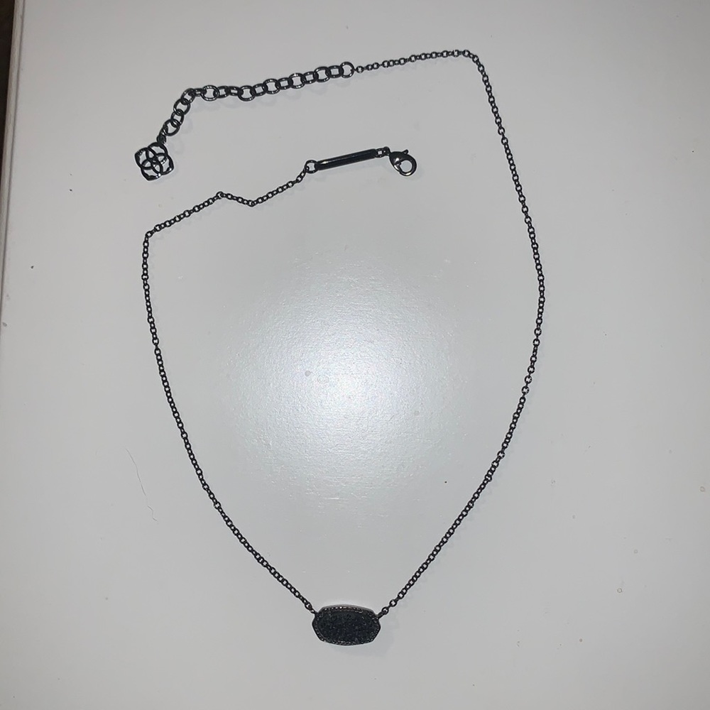Black Kendra Scott Necklace